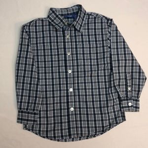 Genuine Kids from OshKosh Boys Dress Shirt Plaid